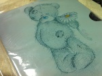 Чехол для iPad 2 - "Teddy Bear"