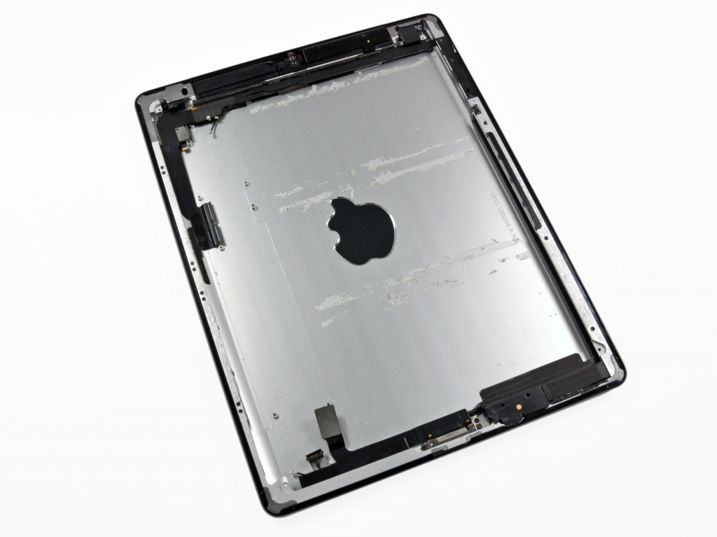 Задняя алюминиевая крышка New iPad