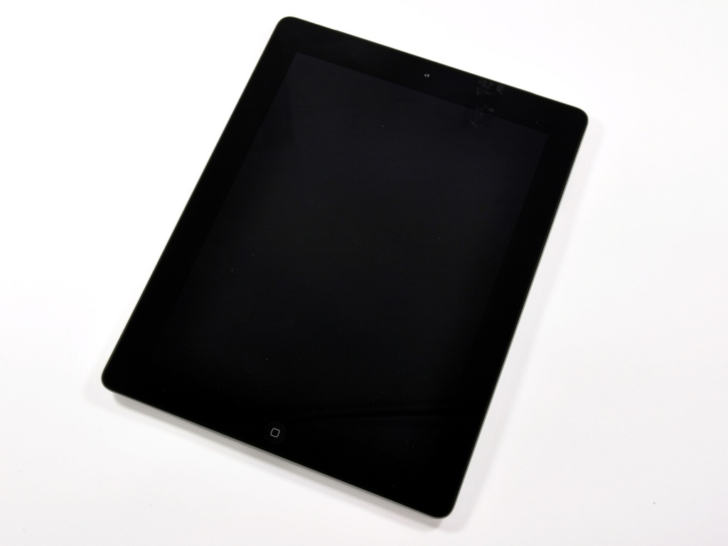 New iPad - лицевая сторона (экран)