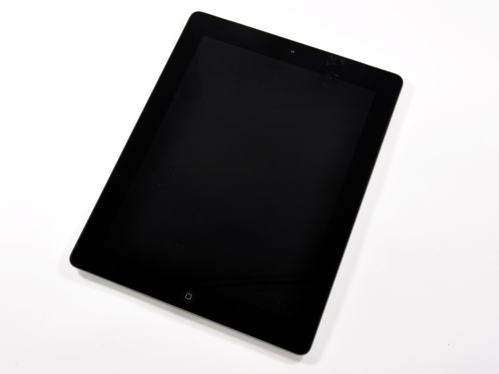 New iPad - Вид спереди New iPad - лицевая сторона (экран)